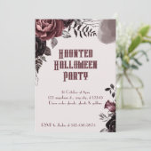  Haunted Halloween Kaart (Staand voorkant)