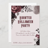  Haunted Halloween Kaart (Voorkant / Achterkant)