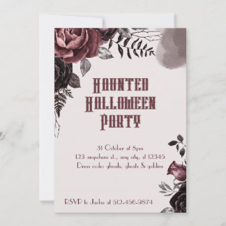 Haunted Halloween Kaart