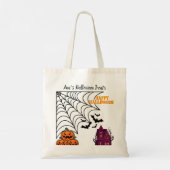 Haunted Halloween Night Tote Bag (Achterkant)
