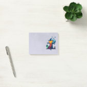 Haunted Halloween Pumpkin Head Scarecrow Spooky Post-it® Notes (Kantoor)