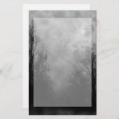 Haunted Halloween Sky met Ravens Briefpapier (Voorkant / Achterkant)