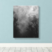 Haunted Halloween Sky Wrapped Canvas (Insitu (Houten vloer))