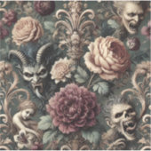 Haunted Harmonics – Gothic Victorian  Sticker (Voorkant)