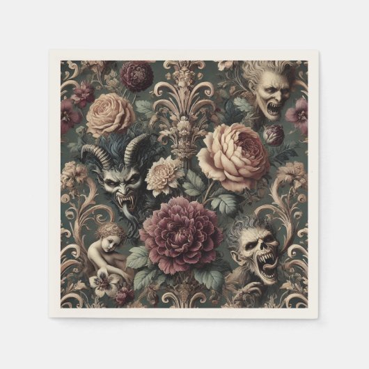 Haunted Harmonics - Gotisch Victoriaans Servet (Voorkant)