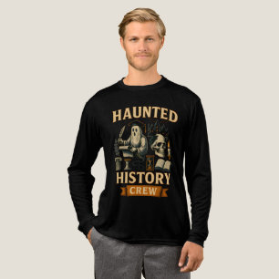 Haunted History Crew Geschiedenis Leraar Hallowe Tri-Blend Shirt
