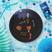 Haunted Hoops Papieren Bordje (Feest)