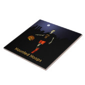Haunted Hoops Tegeltje (Zijkant)