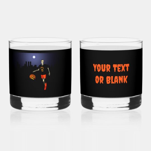 Haunted Hoops Whisky Glas (Voorkant)