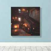 Haunted Horizons Canvas Afdruk (Insitu (Houten vloer))