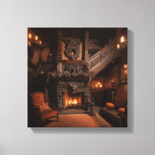 Haunted Horizons Canvas Afdruk