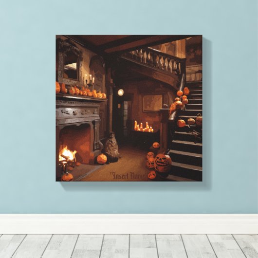 Haunted Horizons Canvas Afdruk (Insitu (Houten vloer))