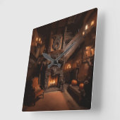 Haunted Horizons Vierkante Klok (Hoek)