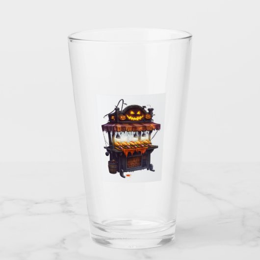  Haunted Hot Dog Stand Glas (Voorkant)