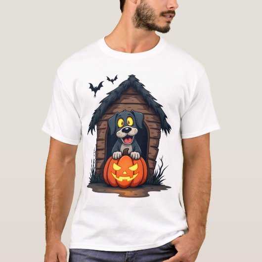 Haunted Hound House T-shirt (Voorkant)