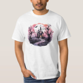 Haunted House Design T-shirt