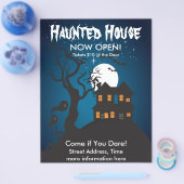 Haunted House Flyer (Enkel)