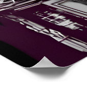 Haunted House & Flying Bats Halloween Posters (Hoek)