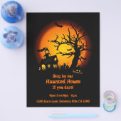 Haunted House Halloween Flyers (Enkel)