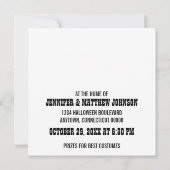 Haunted House Halloween Invitation (Dos)