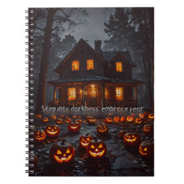 Haunted House - Halloween Notitieboek