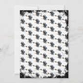 Haunted house Halloween party uitnodiging (Achterkant)