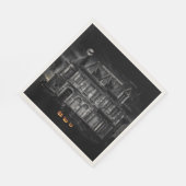 Haunted House Halloween Servet (Hoek)