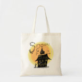 Haunted House Halloween Spooky Tote Bag (Voorkant)