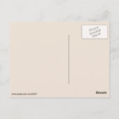 Haunted House in Halloween Briefkaart (Achterkant)