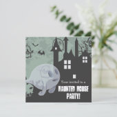 Haunted House Kaart (Staand voorkant)