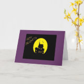 Haunted House Note Kaart (Gele Bloem)