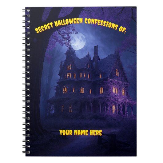 Haunted House op de heuvel Notitieboek (Voorkant)