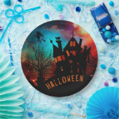 Haunted House Papieren Bordje (Feest)