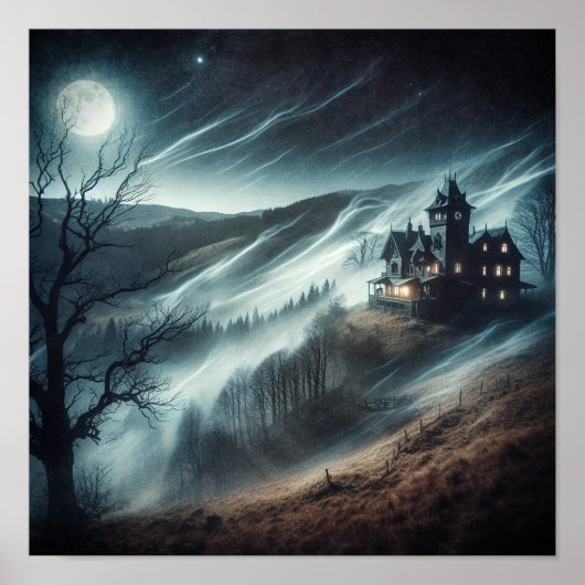 Haunted House Poster (Voorkant)