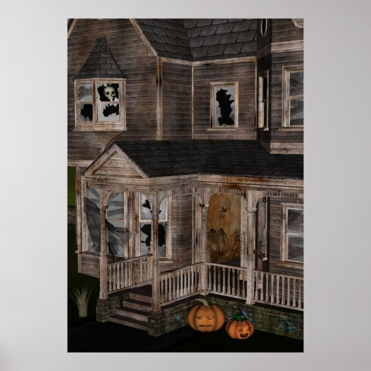 Haunted House Poster (Voorkant)
