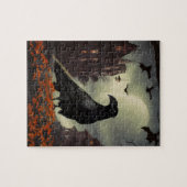 Haunted House Raven Legpuzzel (Horizontaal)