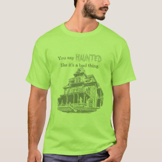 Haunted House Sketch T-shirt