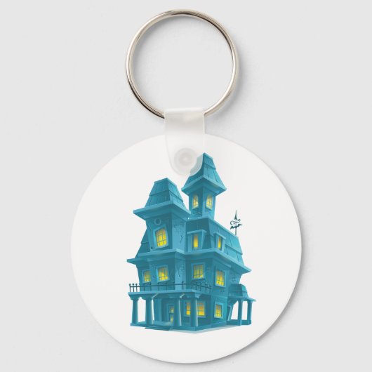 Haunted House Sleutelhanger (Voorkant)