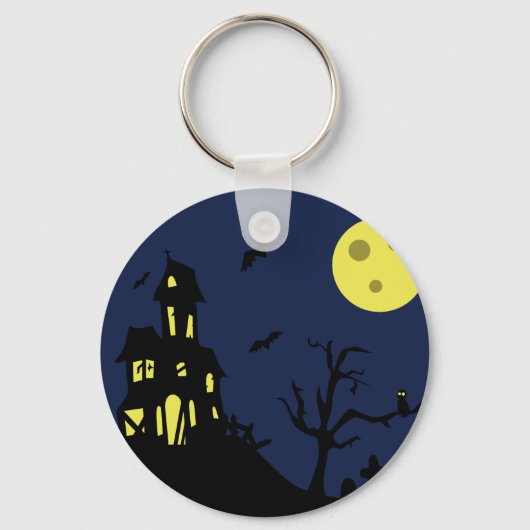 Haunted House Sleutelhanger (Voorkant)