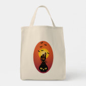 Haunted House Tote Bag (Achterkant)