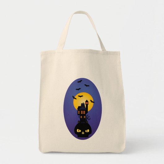 Haunted House Tote Bag (Voorkant)