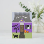 Haunted House verandering van adres Briefkaart (Staand voorkant)