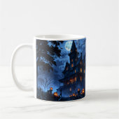 Haunted Mansion Anime Mug - Halloween Éffrayant (Gauche)