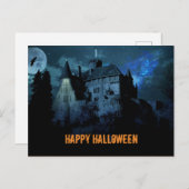 Haunted Mansion Halloween Briefkaart (Voorkant / Achterkant)
