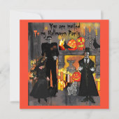 Haunted Mansion Halloween Fête Invitation (Devant)