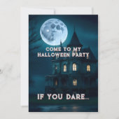 Haunted Mansion Halloween Fête Invitation (Devant)