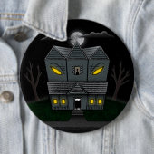 Haunted Monster House Ronde Button 6,0 Cm (In situ)