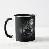 HAUNTED NIGHT Black Mug (Gauche)
