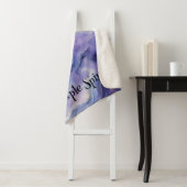 Haunted Night - Ghostly Spirit in de sterren Sherpa Deken (In situ)