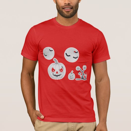 Haunted Night: Horror T-Shirt Design (Voorkant)